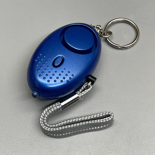 ZA@ 5-PACK! Personal Alarm Keychain Emergency Self Defense Alarm With LED Light Blue (New) D