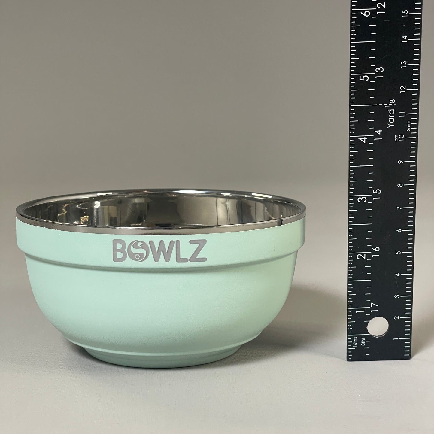 BOWLZ Stainless Steel Insulated Bowl 16 oz Mint (New)