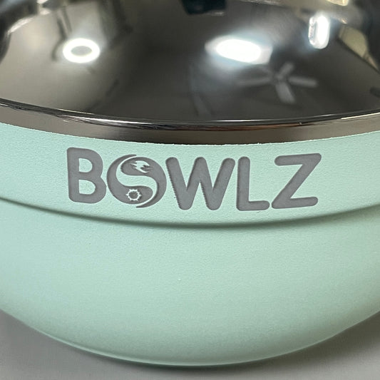 BOWLZ Stainless Steel Insulated Bowl 16 oz Mint (New)