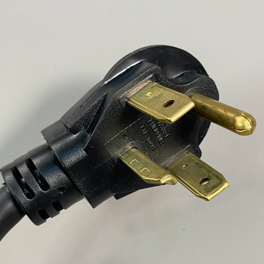 ELECTROLUX Smart Choice 4 ft 30 AMP 4 Wire Dryer Black Plug Cord 5304512980 (New)