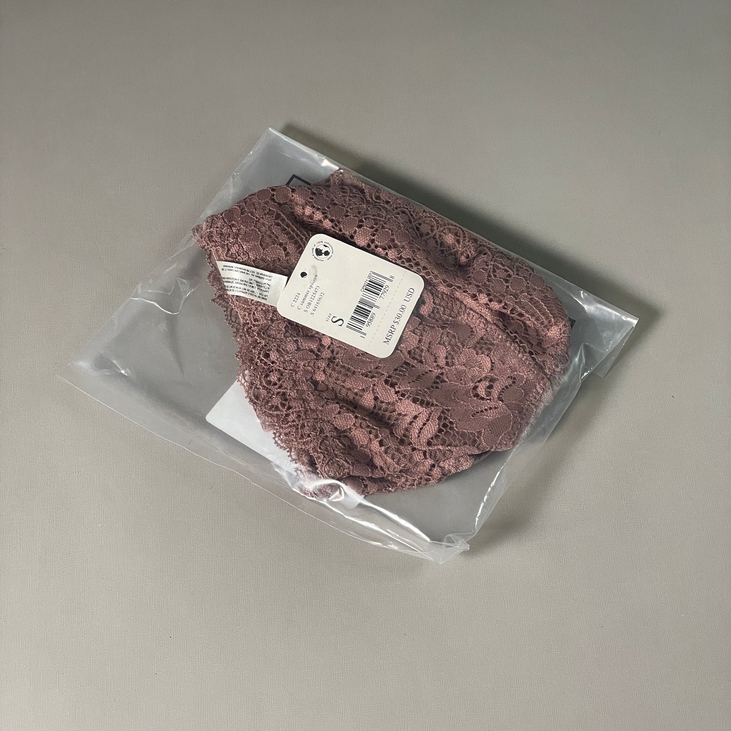 FREE PEOPLE Maya Multiway Lace Bralette Women's Sz S Summer Sparrow OB1225473 (New)