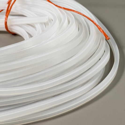 CR LAURENCE EZ Glaze Soundstrip Extruded Silicone Gasket 1/4" Clear 100' EZ14XC (New)