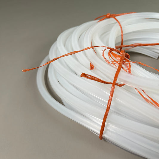 CR LAURENCE EZ Glaze Soundstrip Extruded Silicone Gasket 3/8" Clear 100' EZ38XC (New)