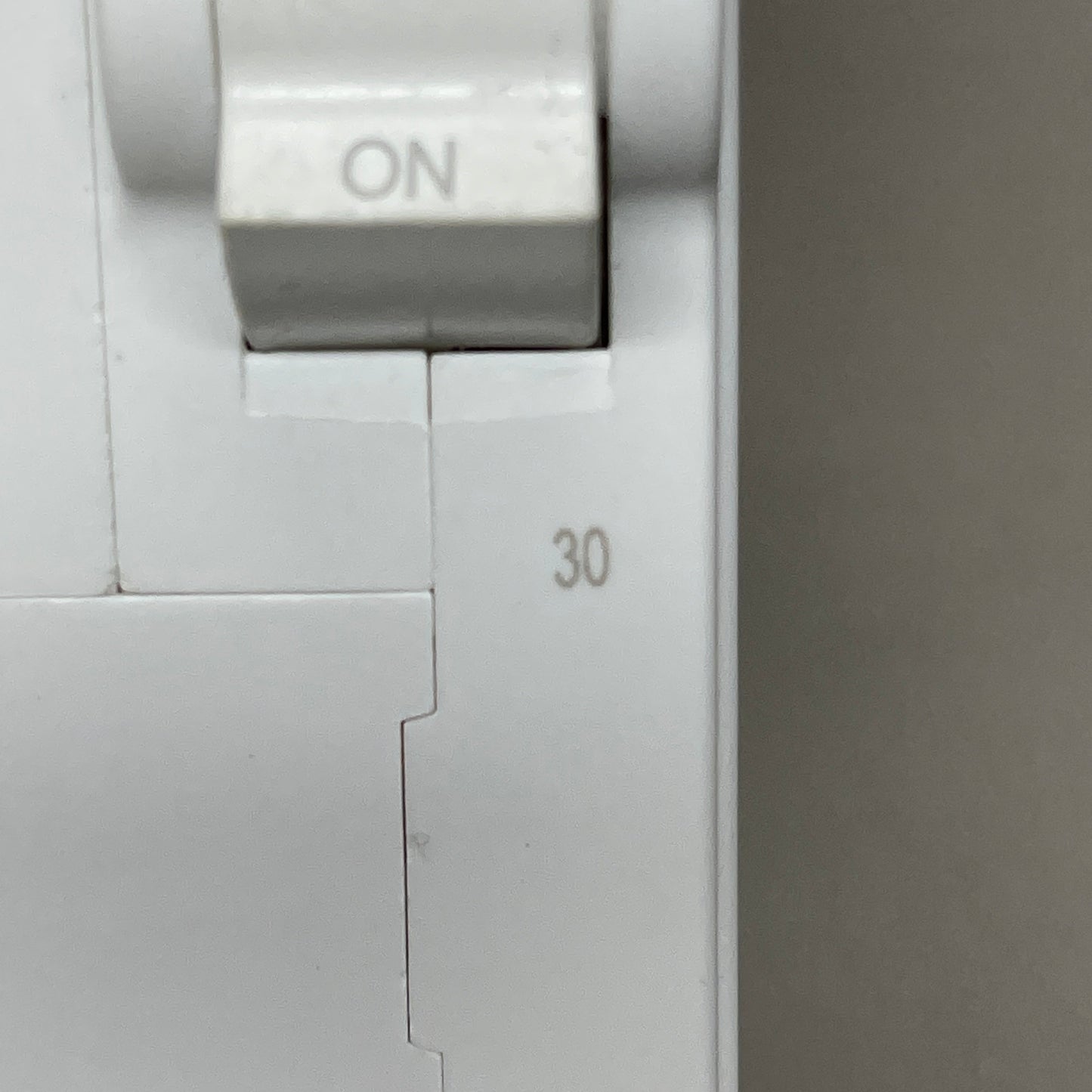 LEVITON 30A 2-Pole Plug-In Circuit Breaker 120/240V White 200-LB230-T (New)