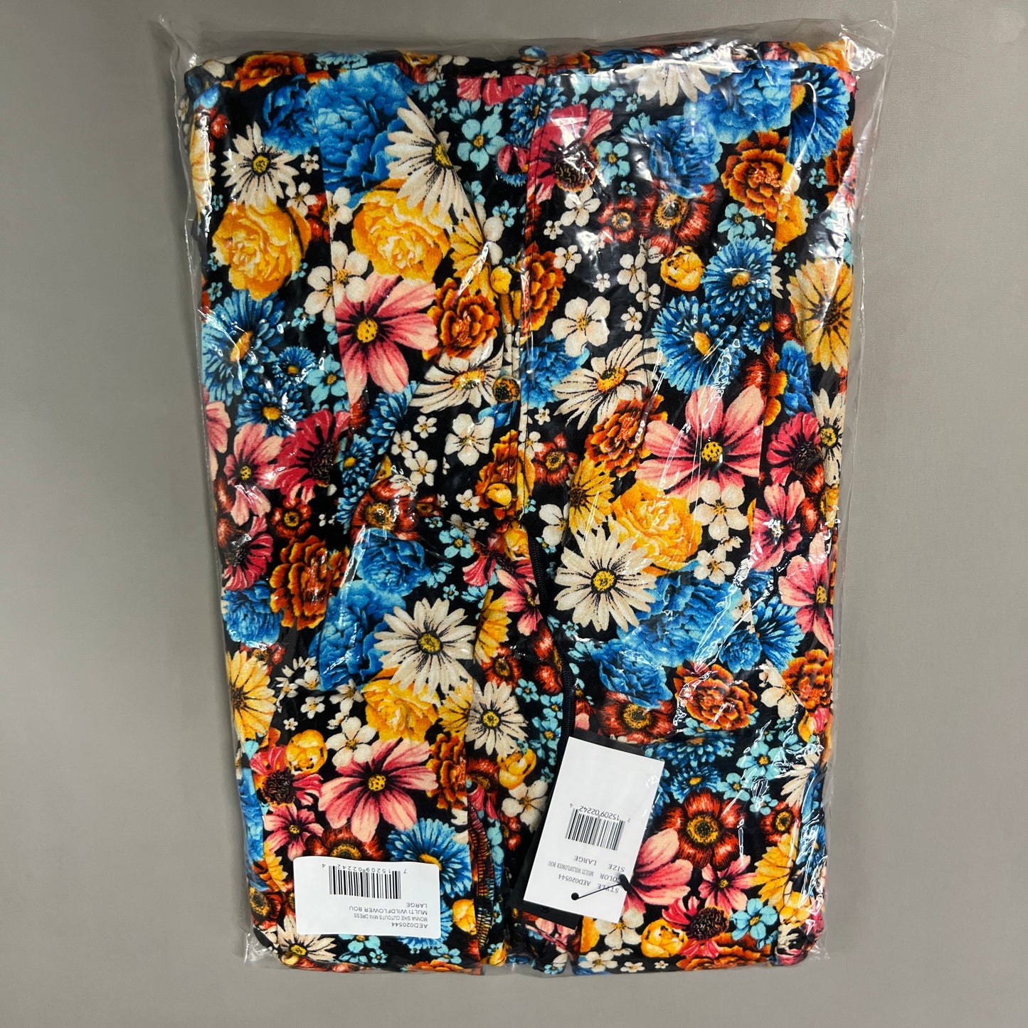 AFRM X Revolve Monna Sike Cutouts Mini Dress Women's L Multi Wildflower AED020544 (New)