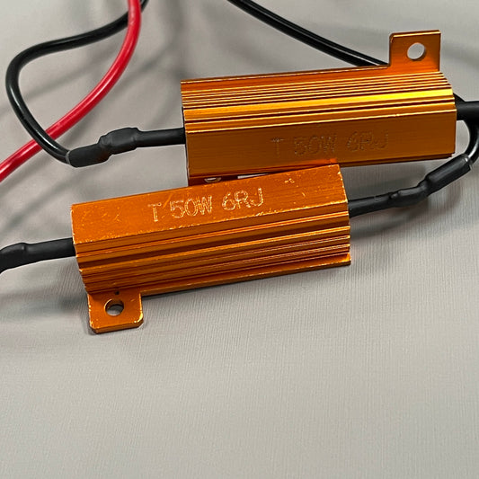 iJDMTOY LED Turn Signal/Brake Light Hyper Flash/Bulb Out Fix Wiring 3157 4157 (New)