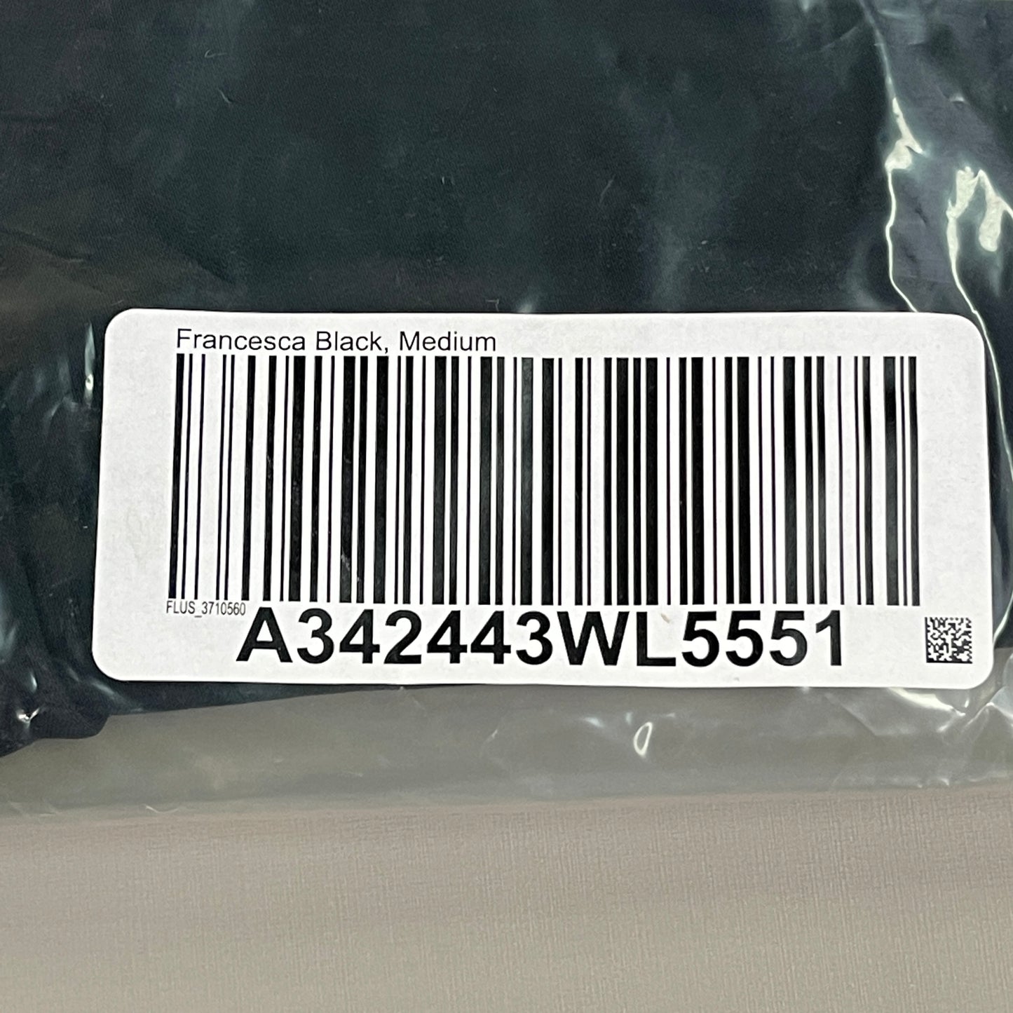 MARTHA STEWART Woven Front Button Blouse Top Tie Neck Women's Sz M Black (New)