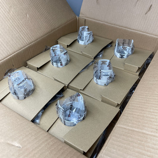 NORA LIGHTING 5" Eyeball Trim 12-PACK w/ Metal Trim BR/PAR30 White NT-5070 (New)