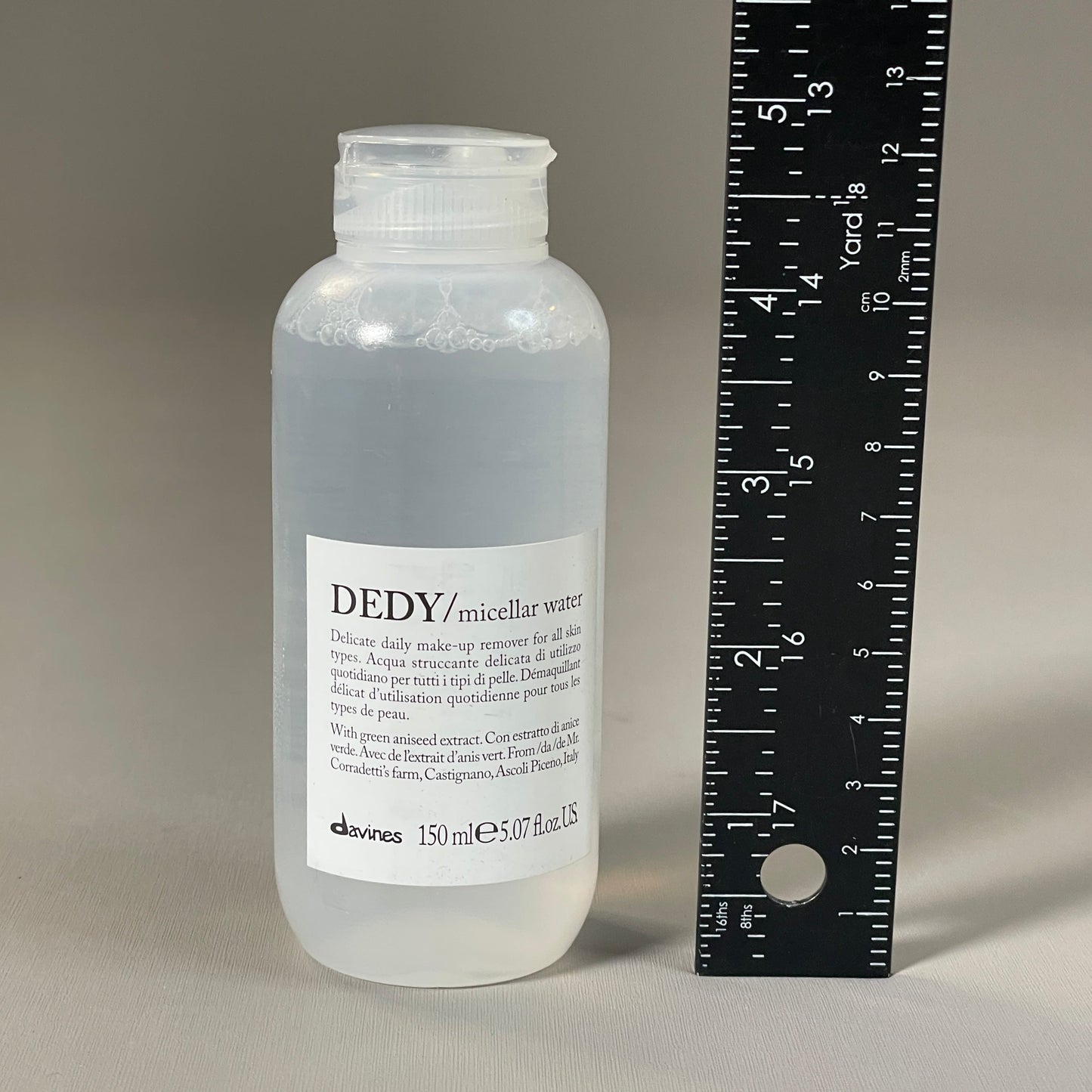 DAVINES Dedy Micellar Water 5.07 fl oz/150ml 75573 (New)