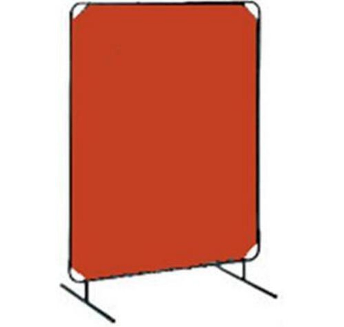 TILLMAN Snap Lock Frame W/ Vinyl Welding Curtain 6'X8' Orange 6231068 (New)