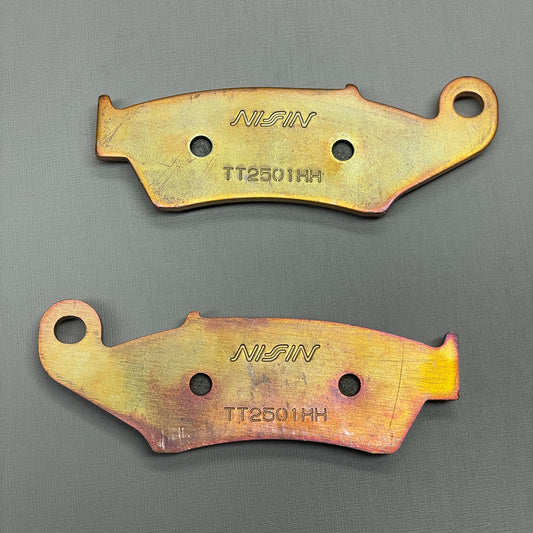 HONDA Front Brake Pad Set CR125 CR250 CR500 45105-MY6-415 OEM Genuine (New)