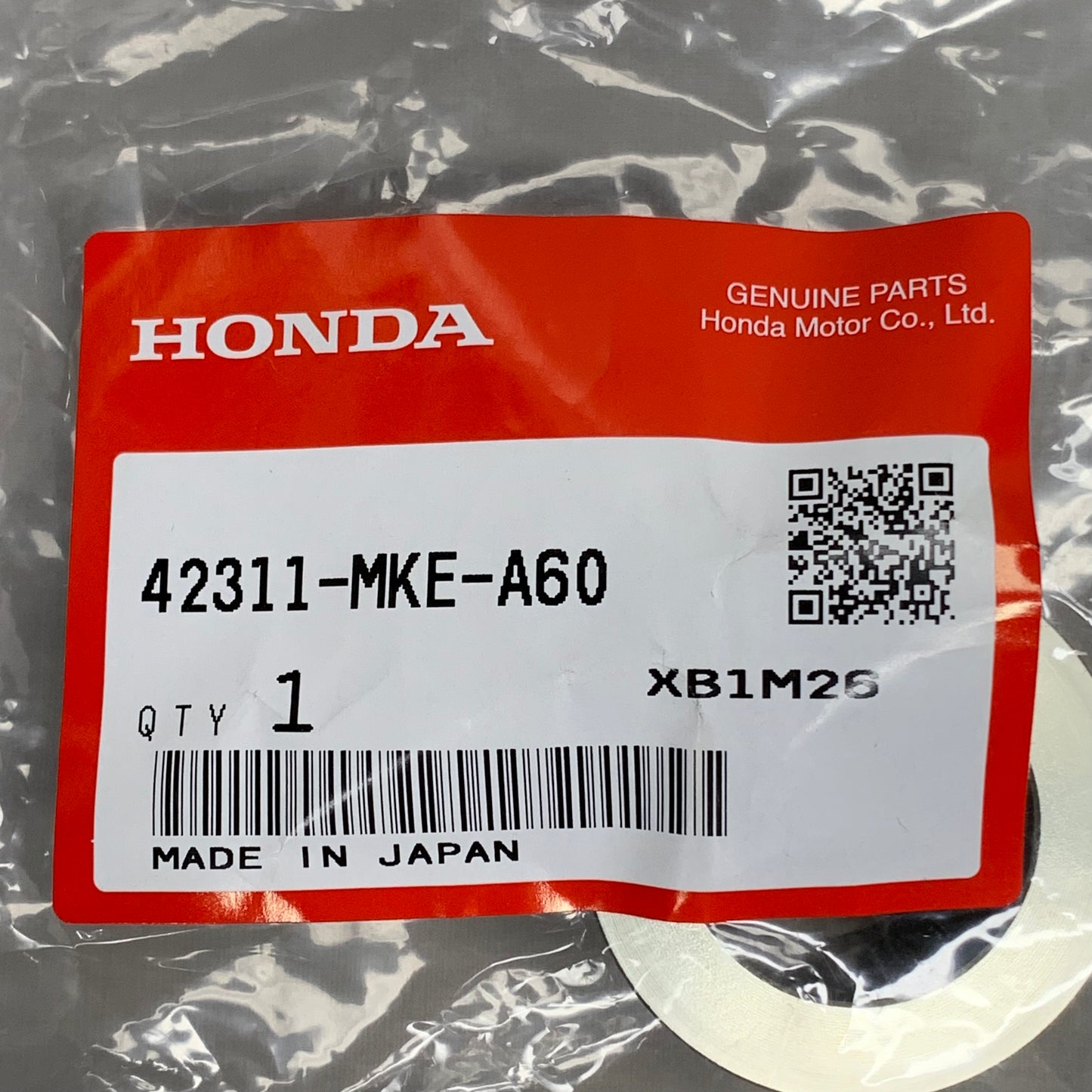 HONDA Collar, RR. Wheel Side CRF250 CRF450 42311-MKE-A60 OEM (New)