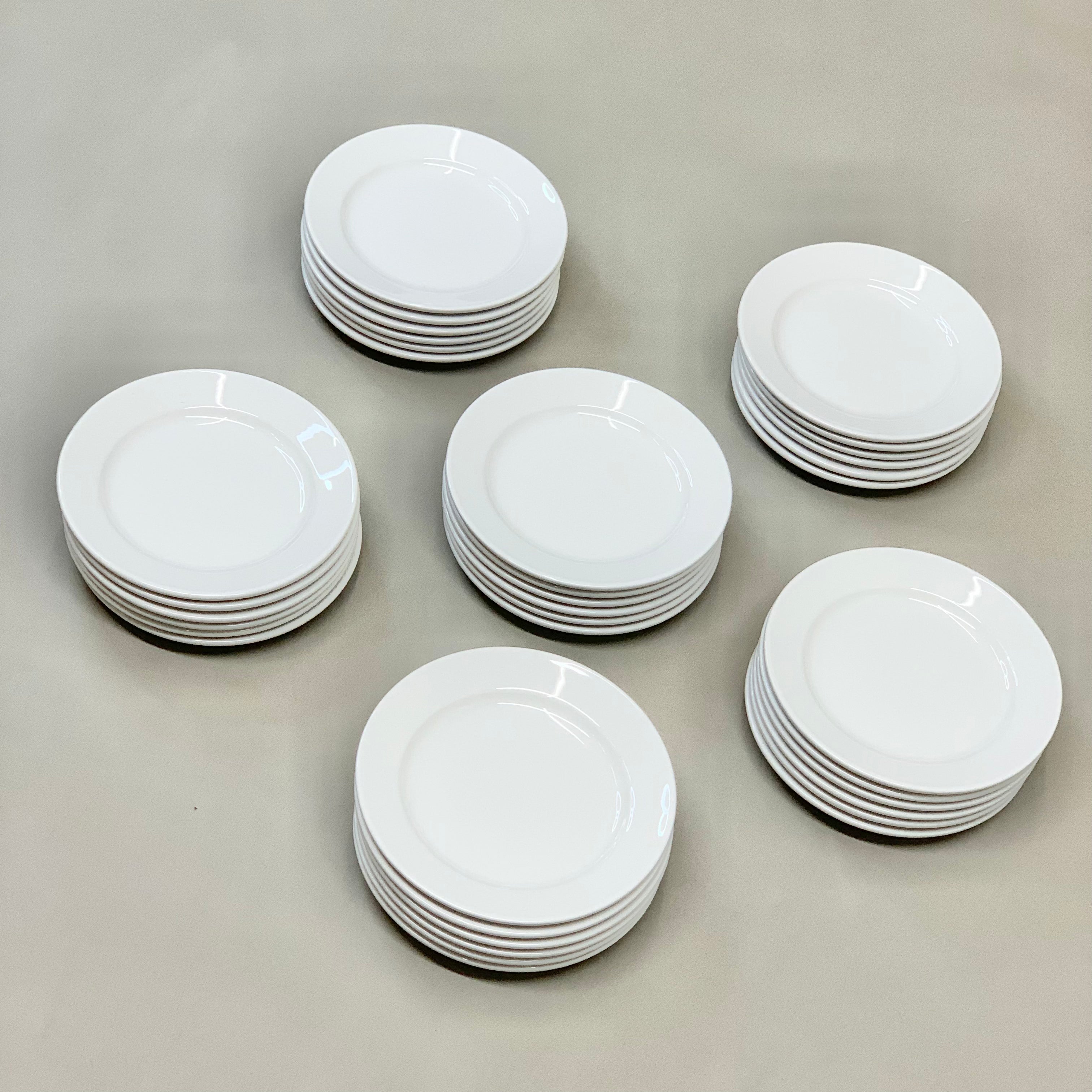 LIBBEY WORLD TABLEWARE 3 Dozen (36) Porcelana Plate 6.25" 840410R23