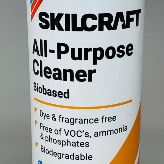 SKILCRAFT (4 PACK) All Purpose Cleaner Biobased 16 oz Spray Bottle 9265280