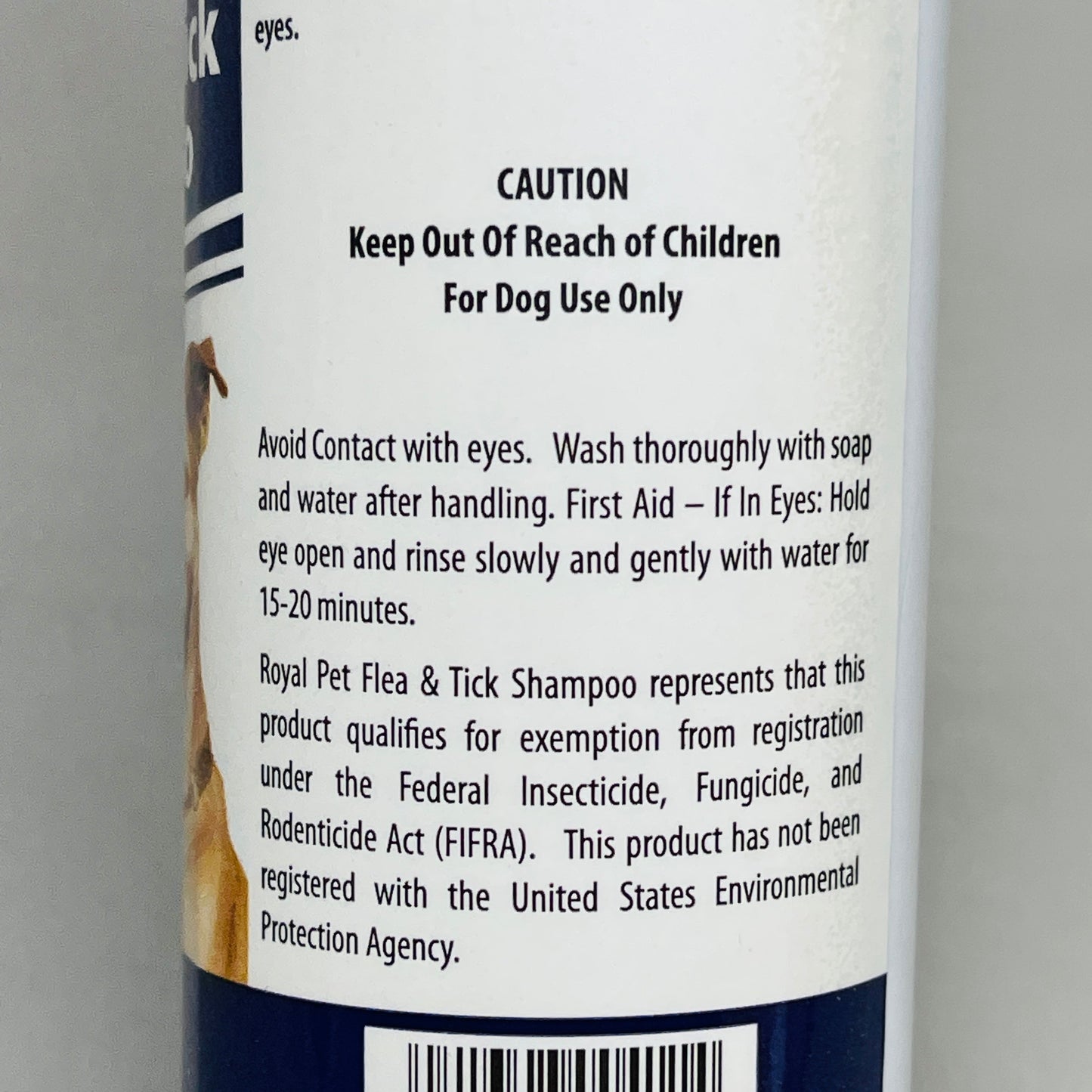 Z@ ROYAL PET Natural Flea & Tick Shampoo for Dogs USA 8 fl oz