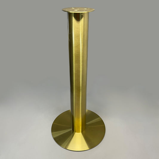 TOM DIXON Tube Dining Table High Brass Plated Steel Base Unit Only TUB04BR (New)