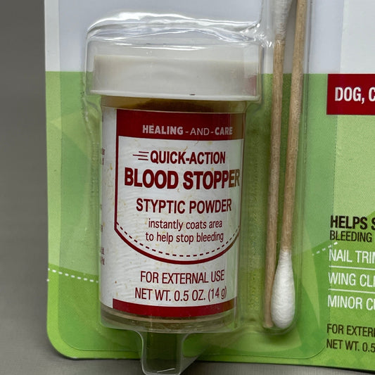 ZA@ FOUR PAWS Quick Action Blood Stopper Styptic Powder Bottles 0.5oz BB 03/24 (New)