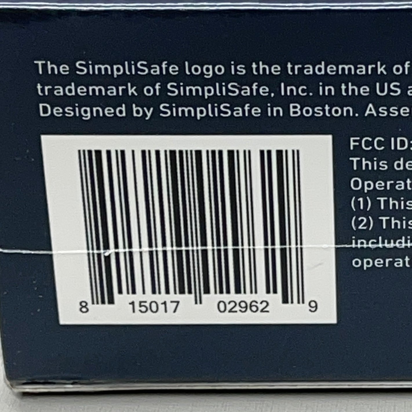 Z@ SIMPLISAFE Motion Sensor Factory Sealed White SS3 MOTION SSMS3-RTL (New)