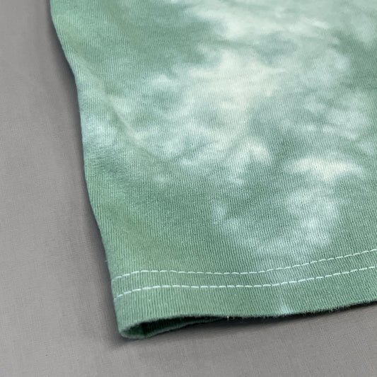 MTV Mint and White Tie-Dye Short Sleeve T-Shirt Women's Sz M 86947(New)