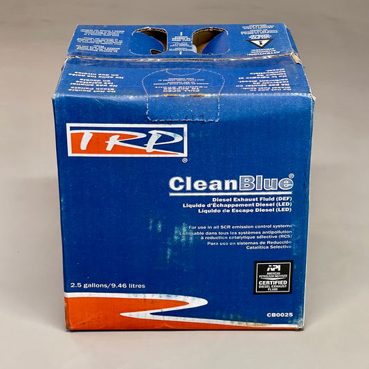 TRP CLEAN BLUE Diesel Exhaust Fluid 2.5 Gallon (New)