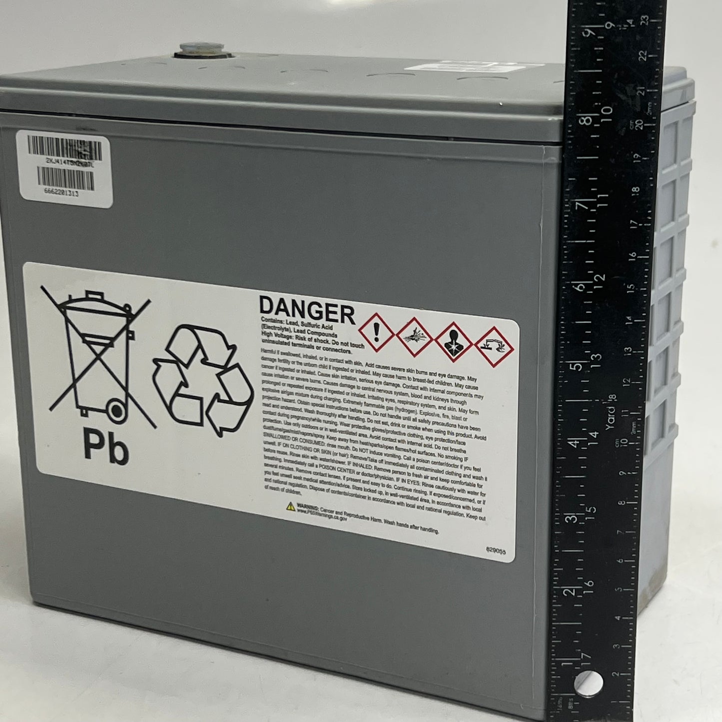 ZA@ ENERSYS DataSafe Battery 12V, 205W 12HX205-FR G