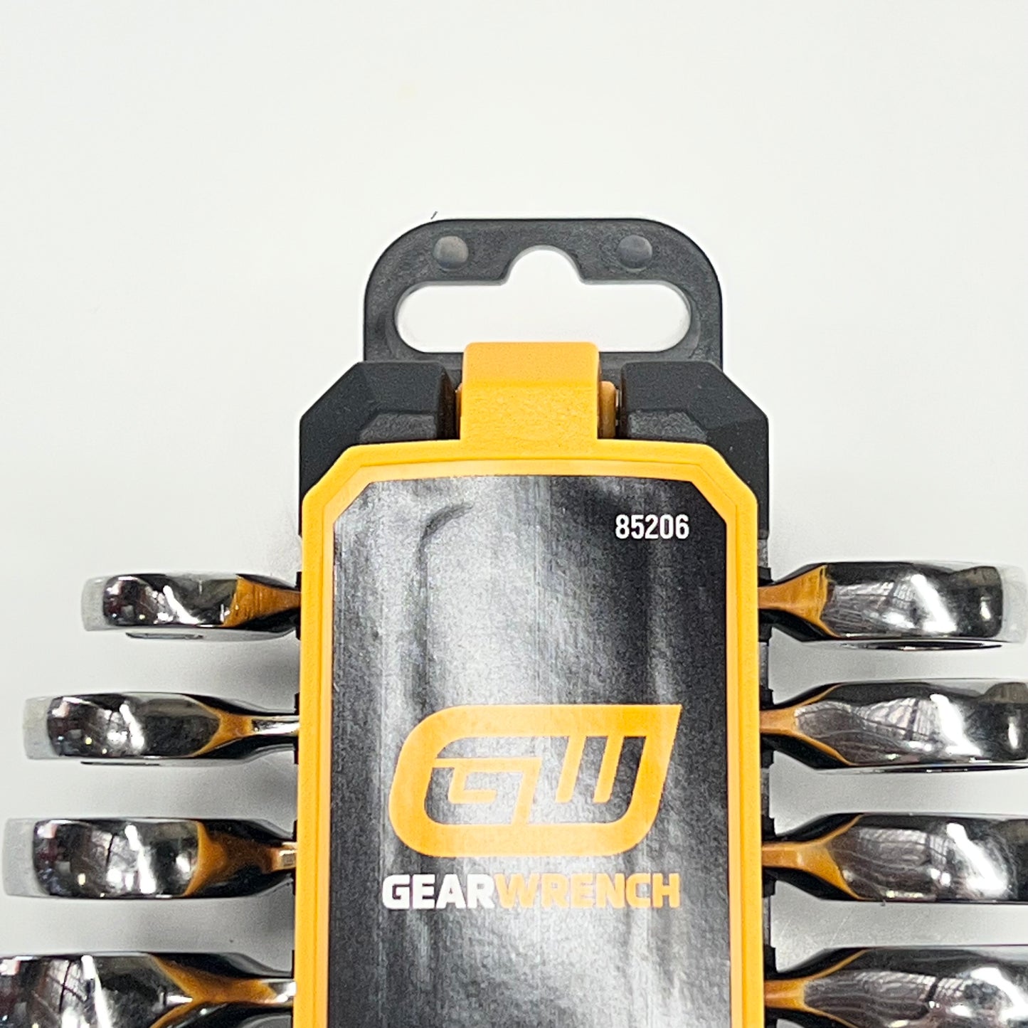 GEAR WRENCH Sae Metric Stubby Combination Wrench Tool Set 72 Tooth 14 Pc 85206