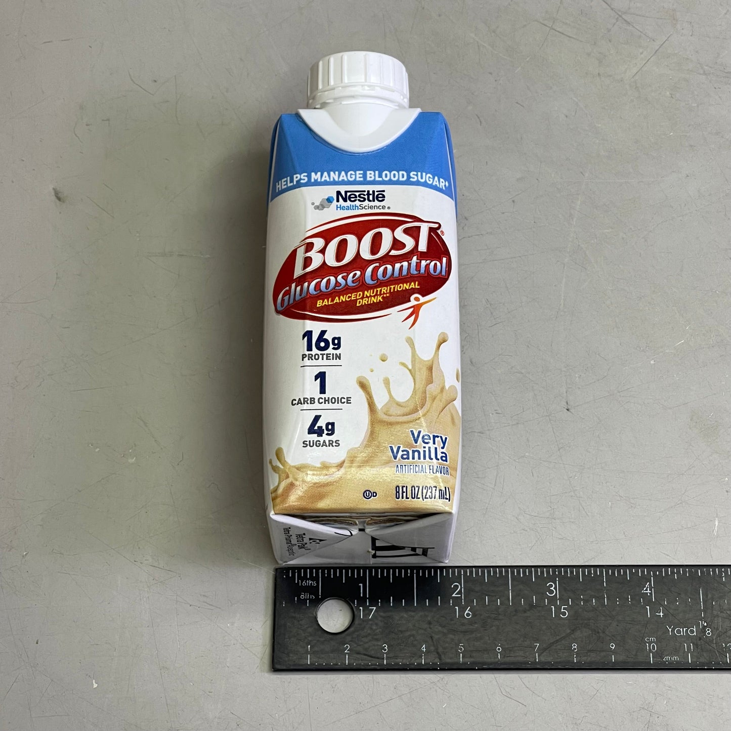 ZA@ NESTLE (24 Pack) Boost Breeze Very Vanilla Flavor 8 fl oz BB 03/26 G