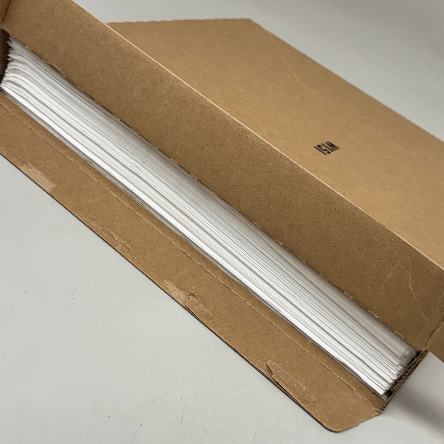 BROWN PAPER GOODS (1,000 Pack) Pre-Cut Plain Waxed Paper 15"x15" White 7B15