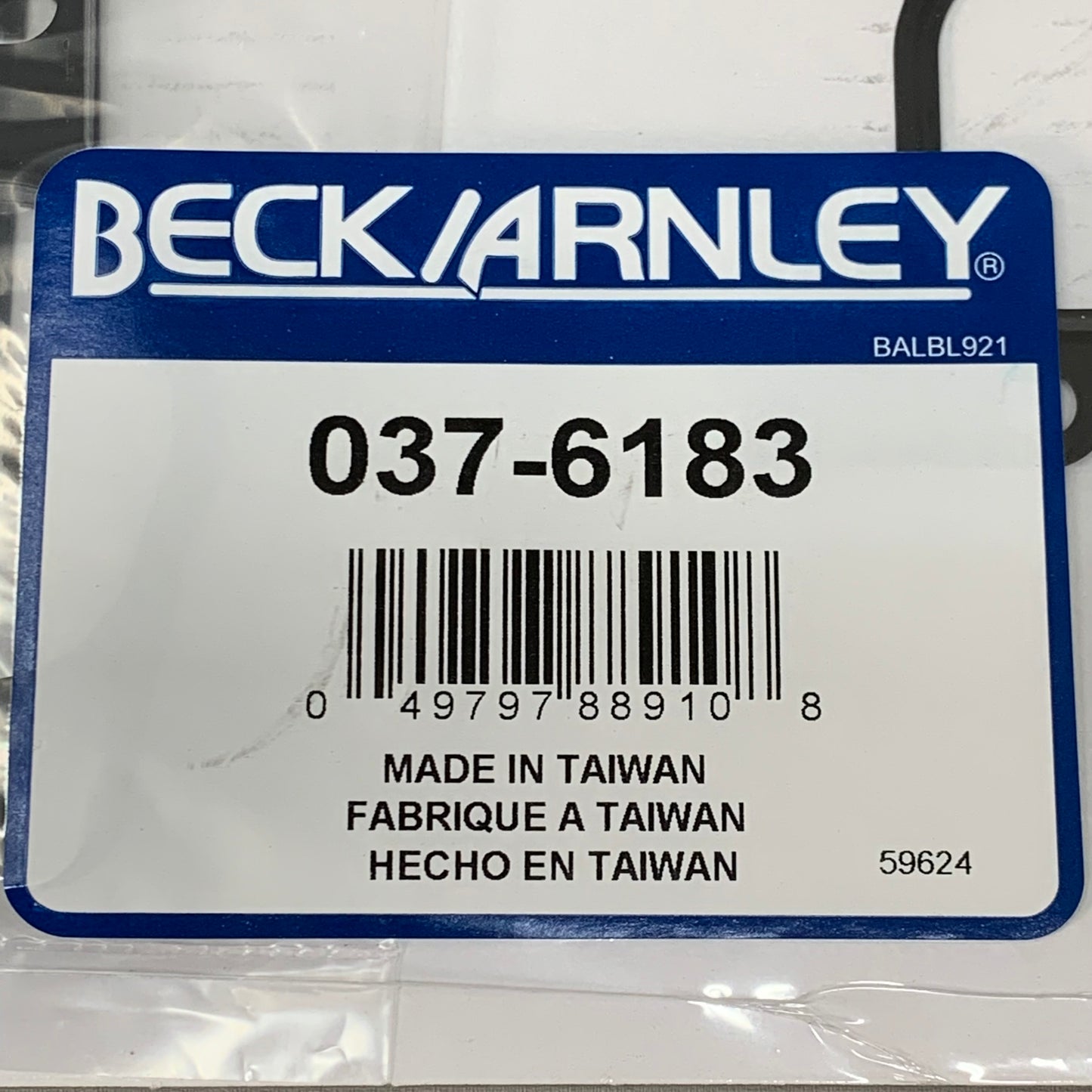 BECK ARNLEY Engine Intake Manifold Gasket Set for Lexus & Toyota 037-6183