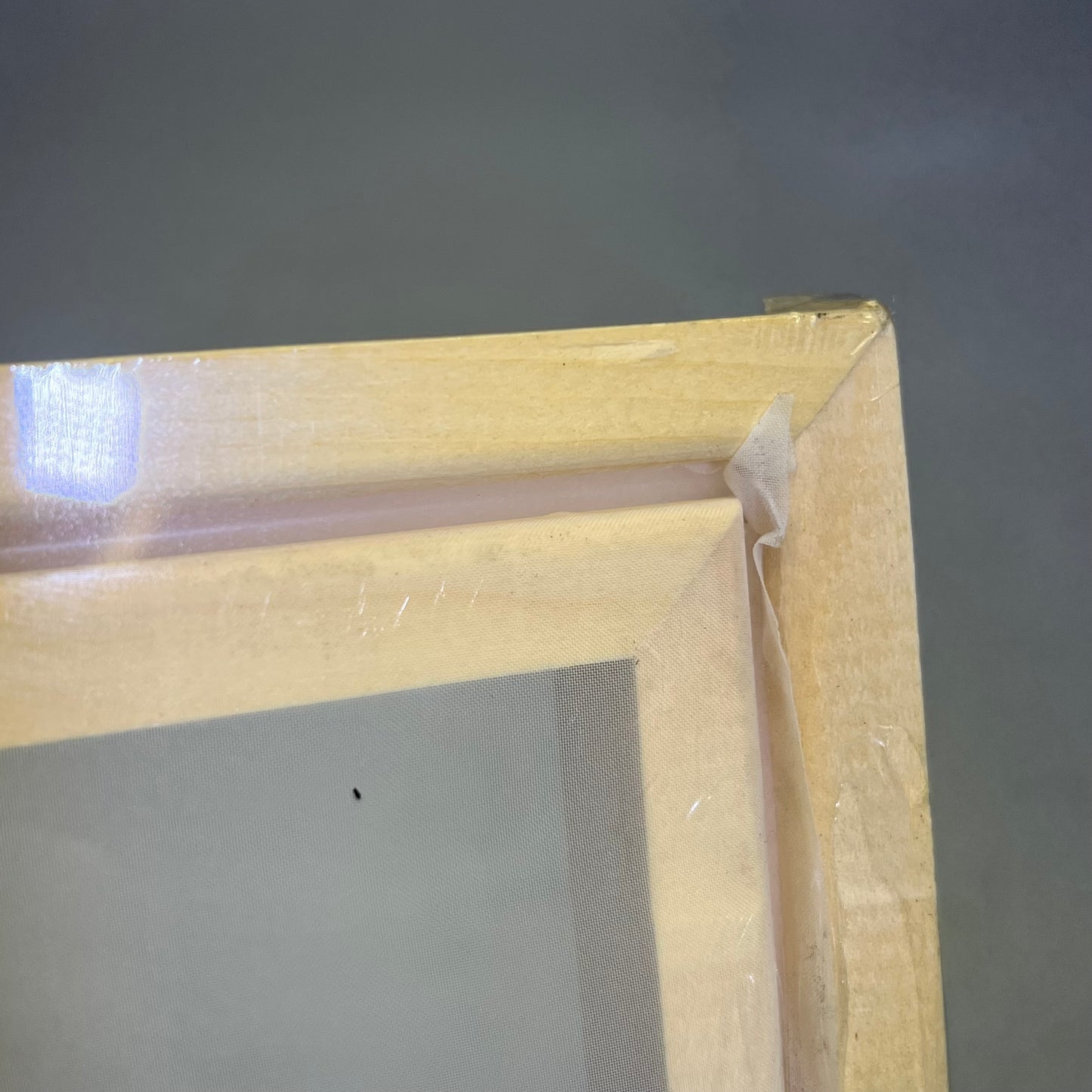 SPEEDBALL Screen Printing Hardwood Frame Cord Locked In Grooves 10"x14" Tan 4716