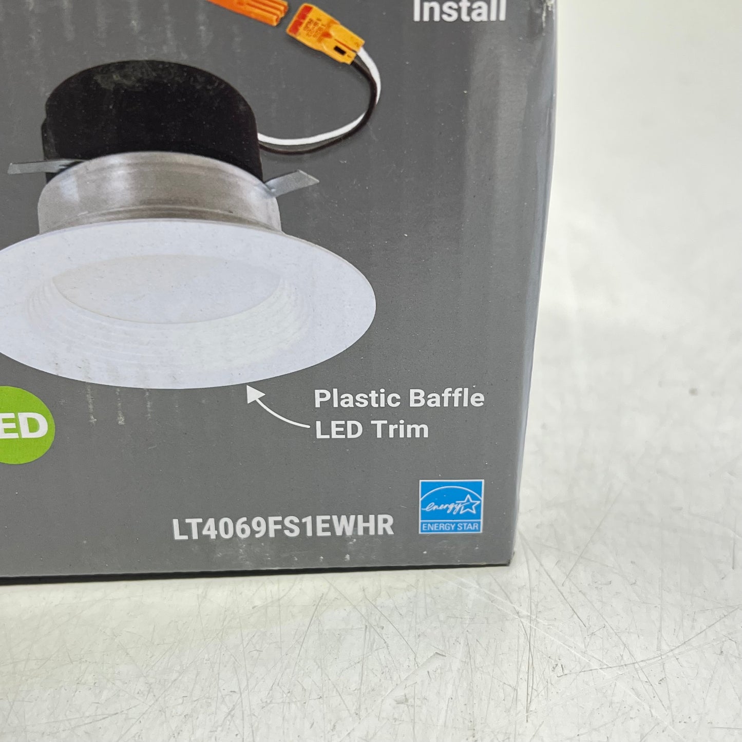 COOPER LIGHTING  (3 PACK) Baffle Downlight  4" White LT4069FS1EWHR (New Other)