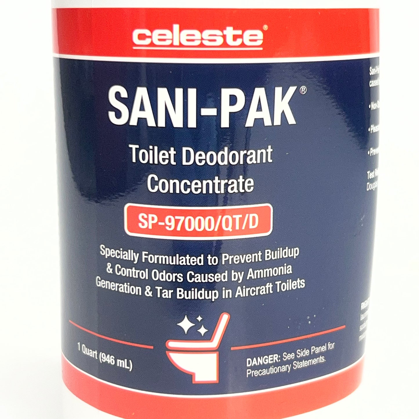 CELESTE Sani-Pak Toilet Deodorant Concentrate SP-97000/QT/D BB 07/29