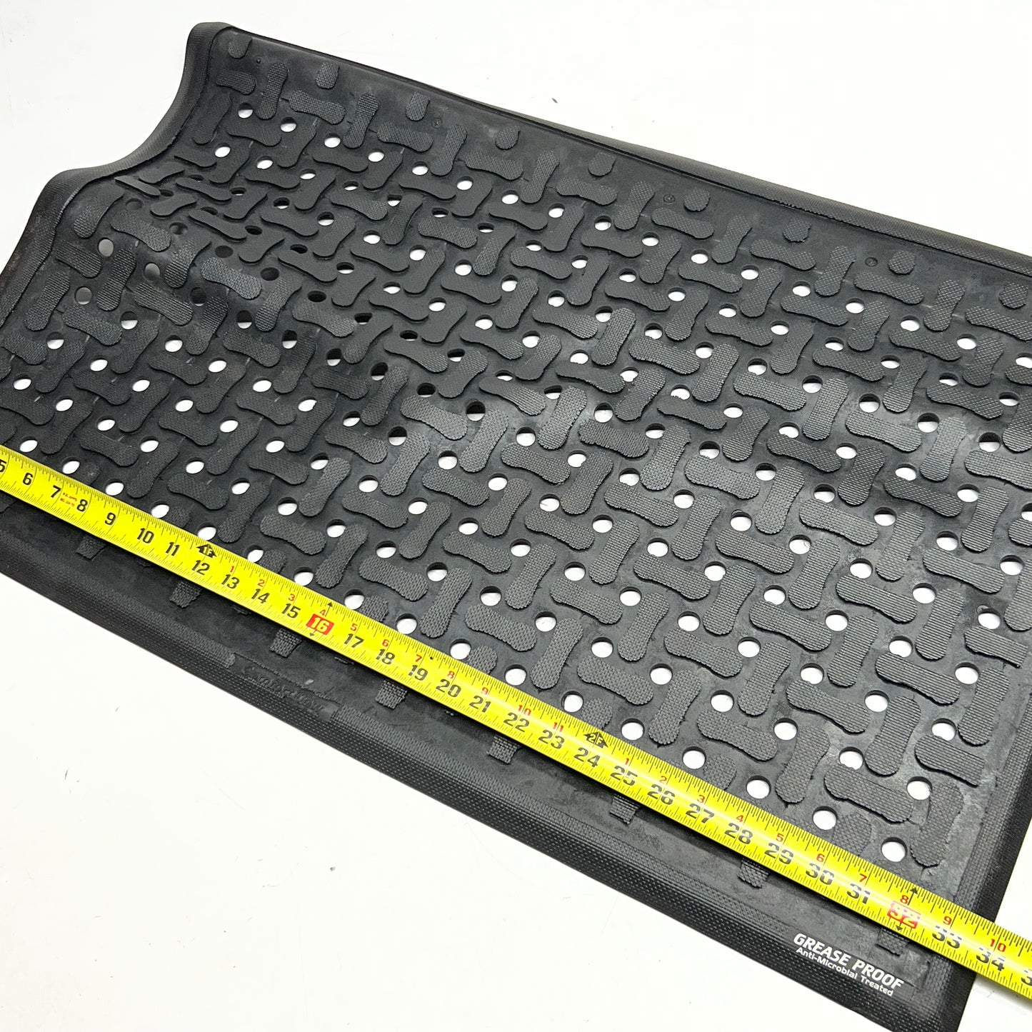 COMFORTFLOW Grease Proof Mat Sz 33.5"L x 22.5"W, Black