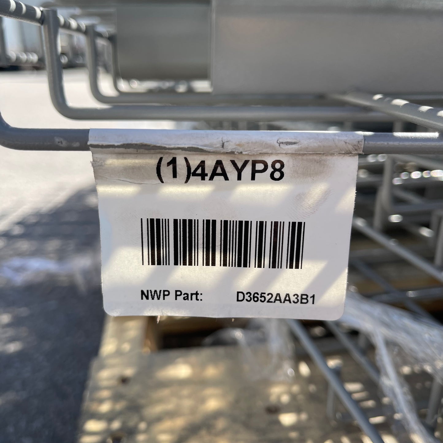 Z@ (12 PACK) NASHVILLE WIRE Pallet Rack Welded Wire Decking Light Grey D3652AA3B1 (New)