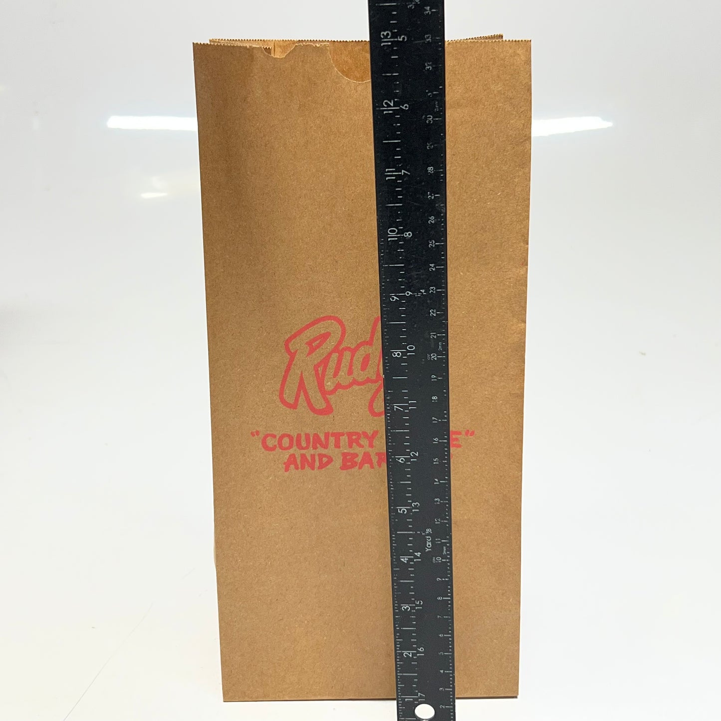 ZA@ RUDY'S (250 PACK) Paper Bag #8 Kraft 250 Pieces Sz 6"L x 4"W x 13"H Brown PB08RB