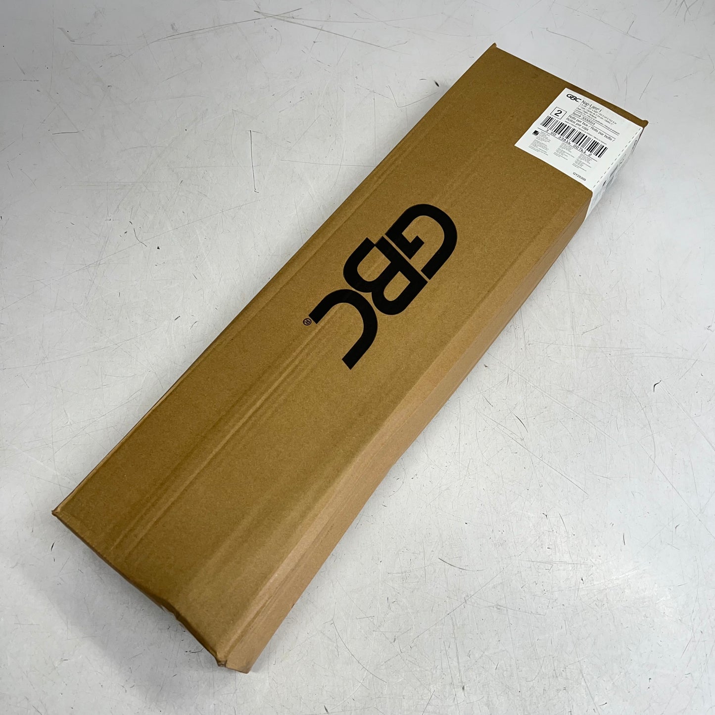 GBC (2 PACK) Laminating Film Roll 1" Core 1.5 Mil 25" X 500’ Clear 581853