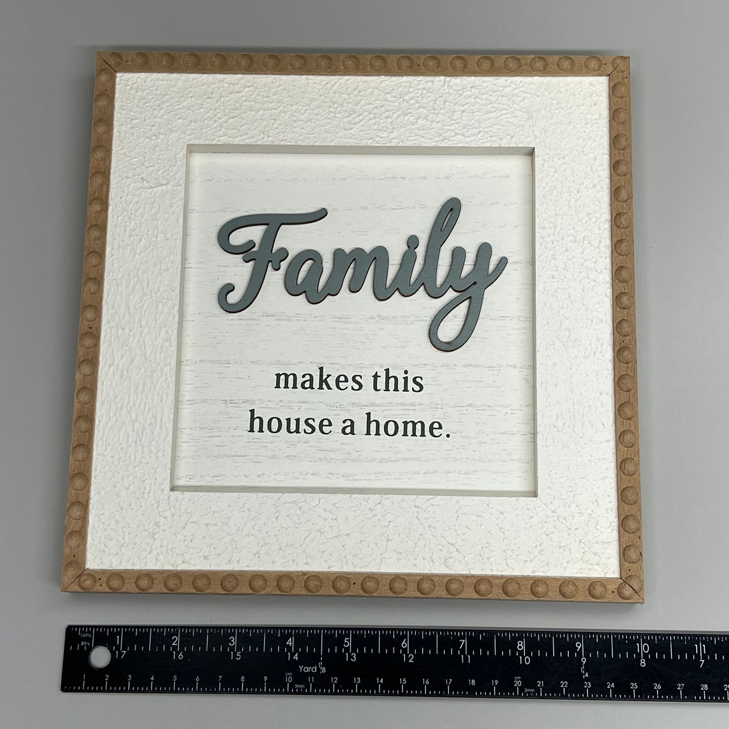 ASHLAND (2 PACK) Framed Wooden Wall Decor Family Makes This House a Home 734823