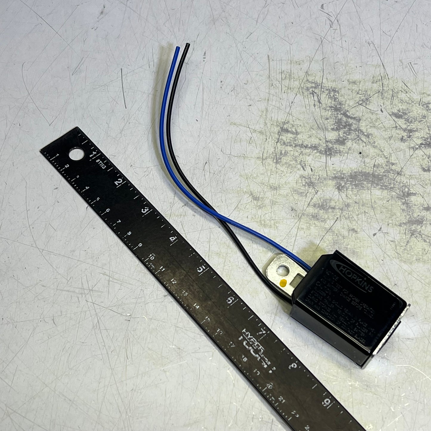 HOPKINS Trailer Break-Away System Kit W/ Battery Charger 7" switch wires 20001