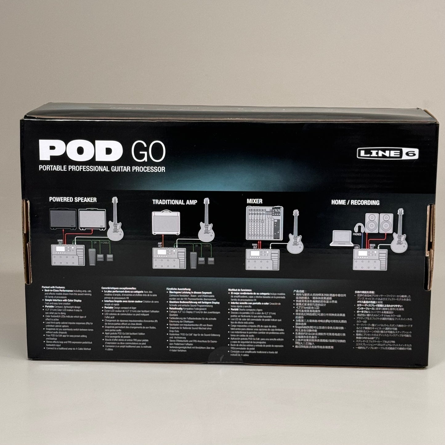 POD GO Guitar Portable Professional Guitar Multi-Effects Processor 99-060-2705