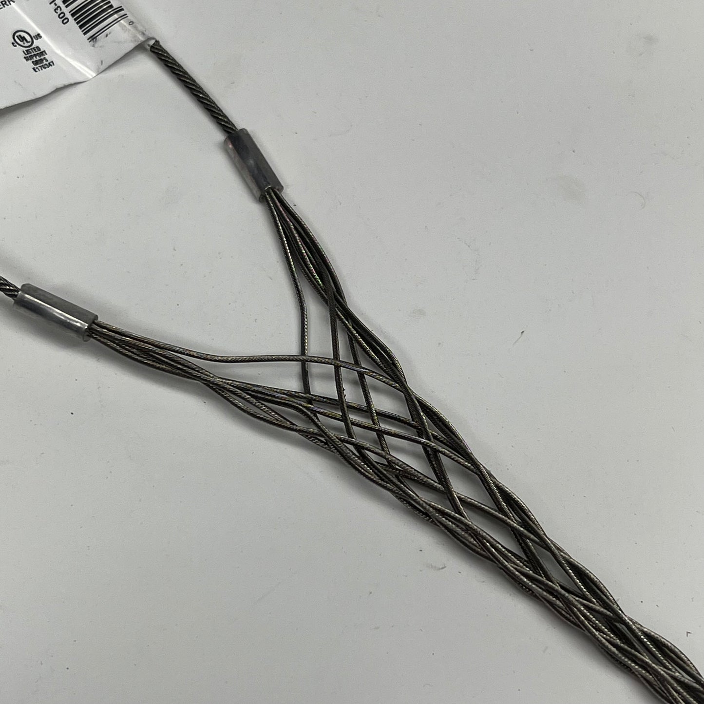LEVITON Cable Support Grip Closed Mesh Standard Duty .75-1 Silver L9503-100