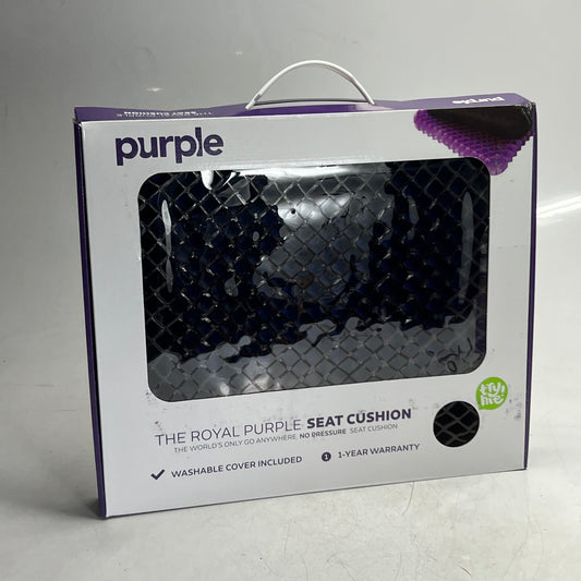 THE PURPLE Royal Seat Cushion 18"L x 16"W x 2"H Purple PSC-RYL-01