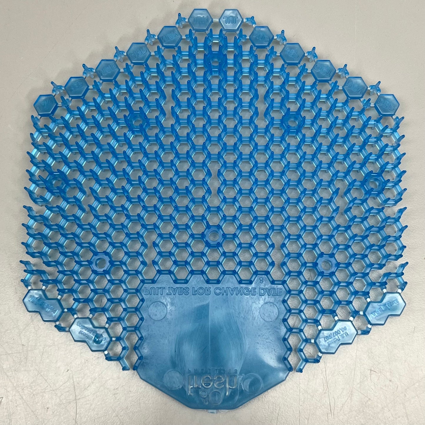 WAVE 3D Enzymatic Urinal Air Freshener Screen Cotton Blossom Blue