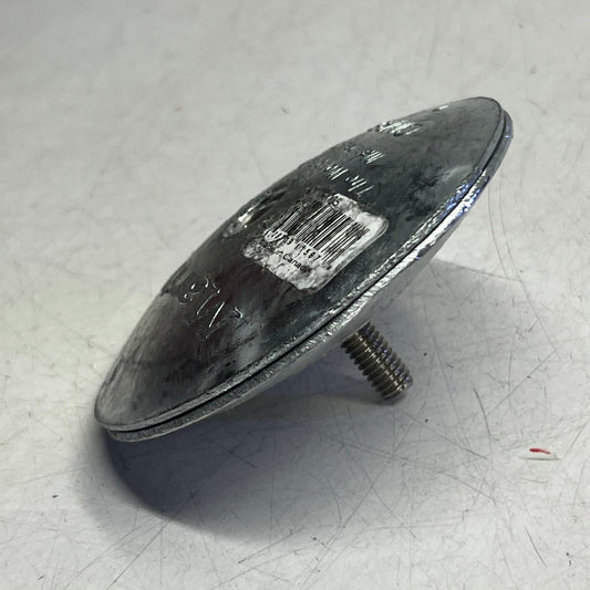 MARTYR Zinc Rudder & Trim Anodes 33-3/4 Zn W/Slot Steel CMR03S