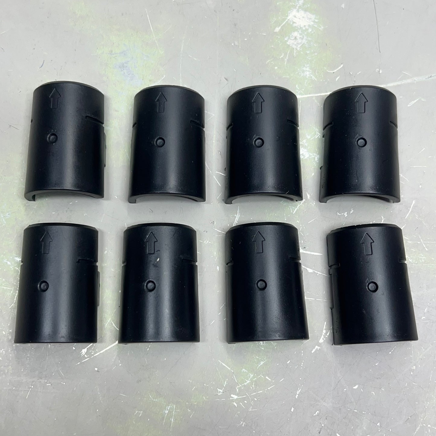 QUANTUM STORAGE (1 SET)Security Door Mounting Bracket 24"D Chrome Plated SDMB24C