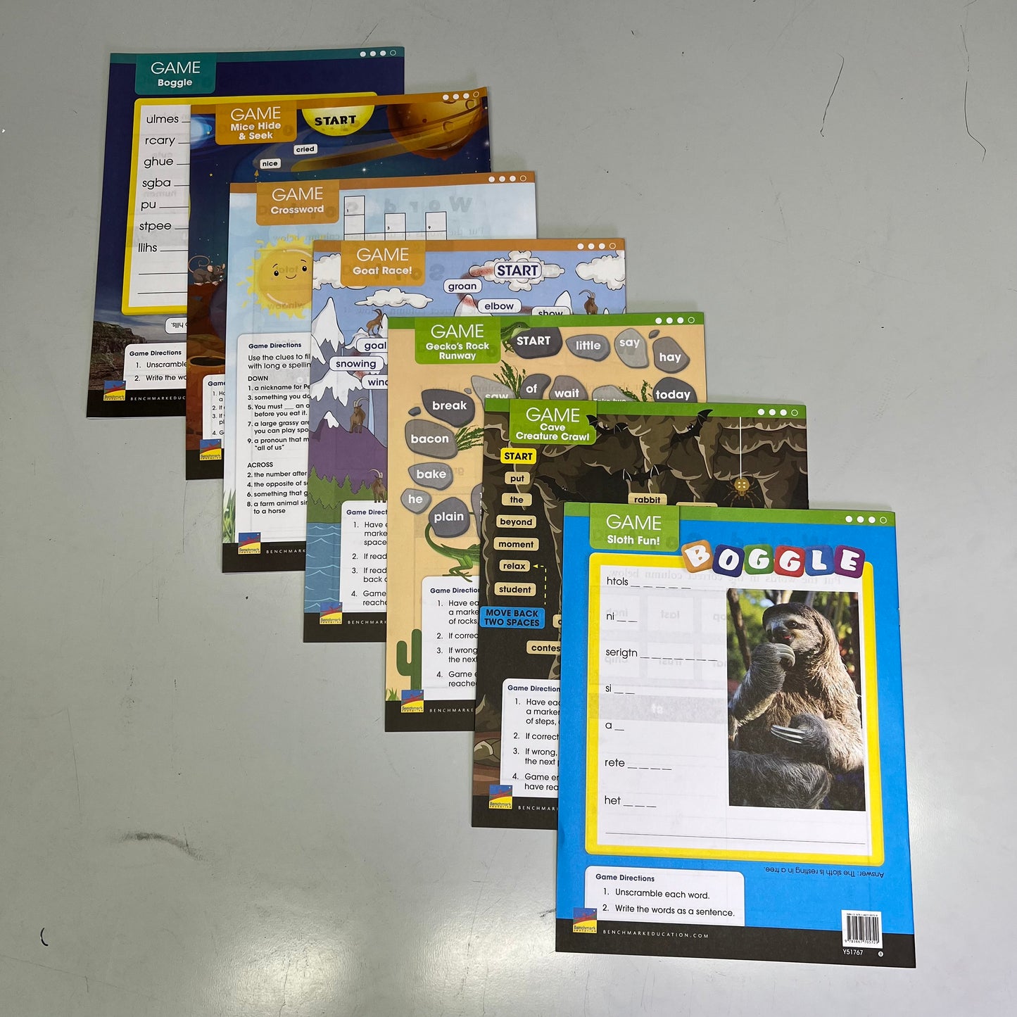 BENCHMARK EDUCATION (35 Book, 7 Unit Set) Classroom Phonics Intervention Level 3