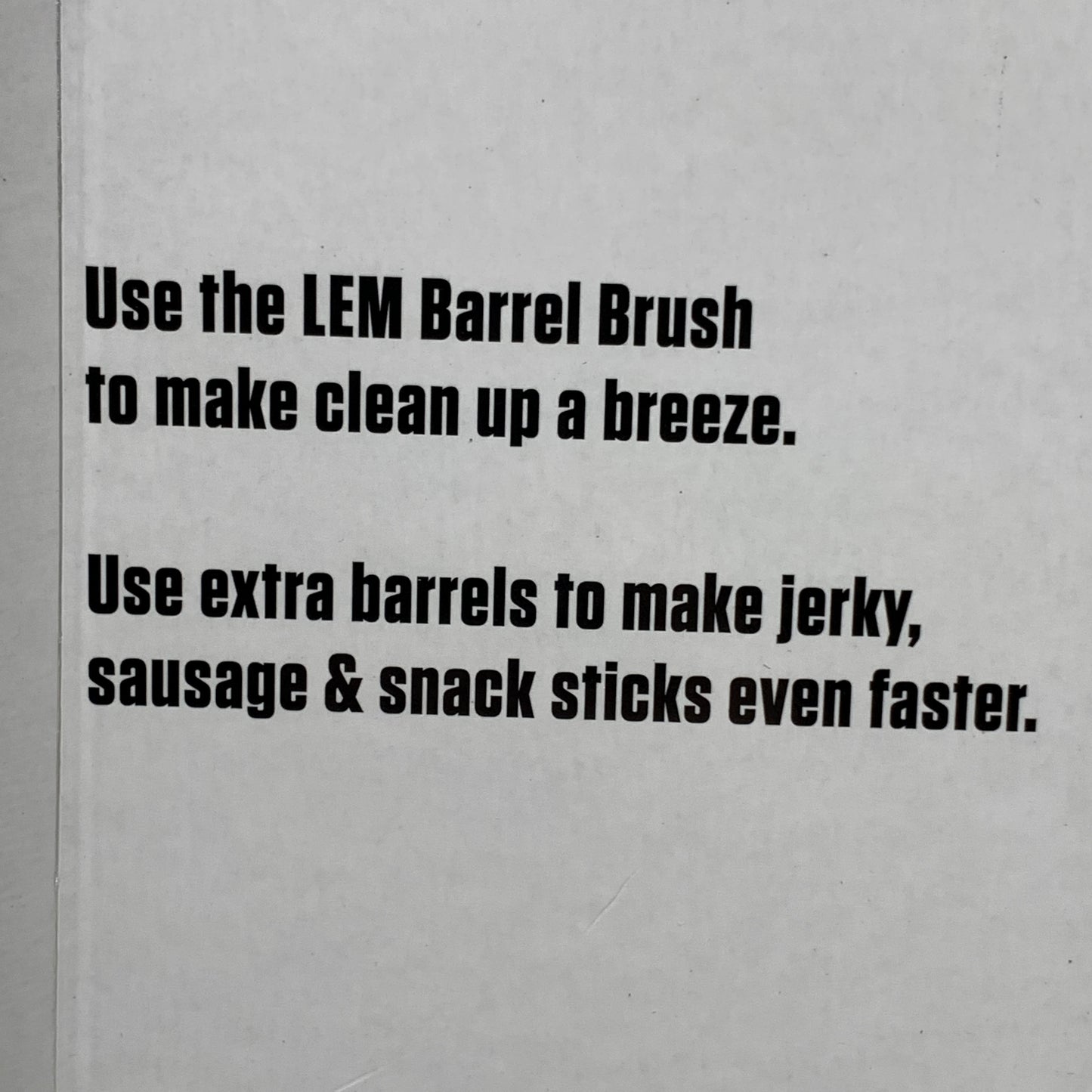 LEM (2 PACK) Barrel Stomper for Jerky Cannon & Gun 2" Diameter 468P