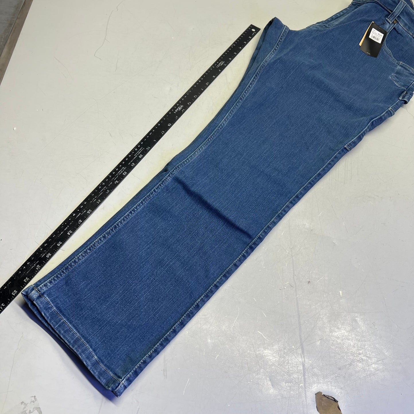 NOBLE OUTFITTERS Flex Denim Carpenter Jean Men's Sz 40x34 Stonewash 18457