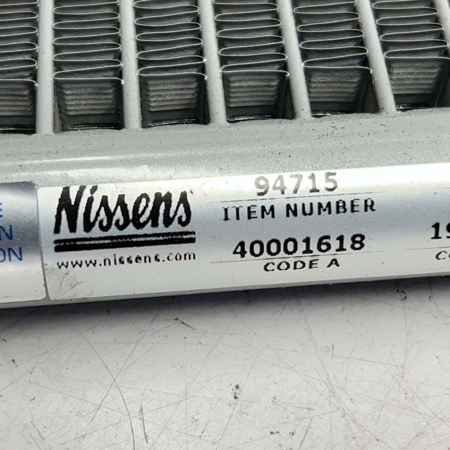 NISSENS A/c Condenser for Porsche 911 (1998) Boxster (1997) Cayman (2006) 94715
