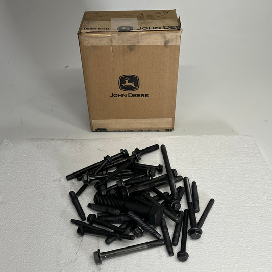 JOHN DEERE (42 PIECES) Genuine OEM Miscellaneous Hardware Bolts & Connectors