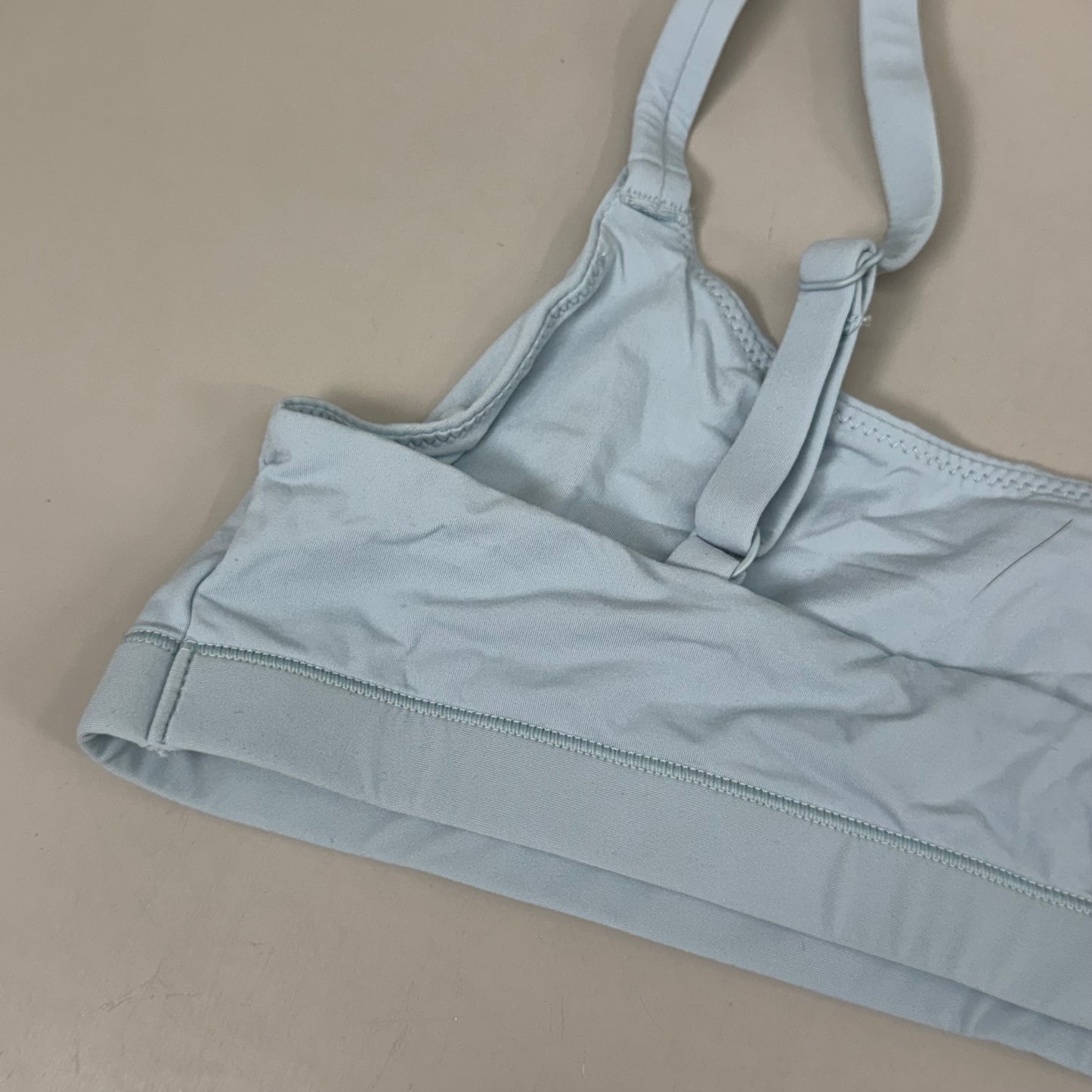 SKIMS Buttery Soft Fits Everybody Scoop Bralette Women's Sz M Sky BR-SCN-2025